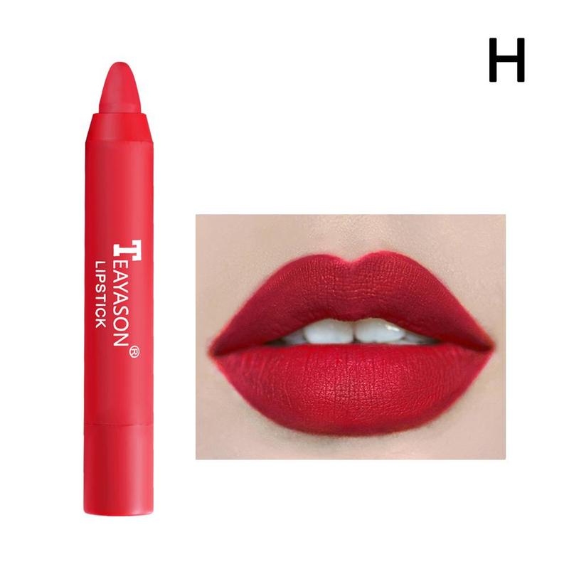 Matte lipstick, highly pigmented, moisturizing lip gloss, easy-to-apply lip stain, twist-up lipstick pen
